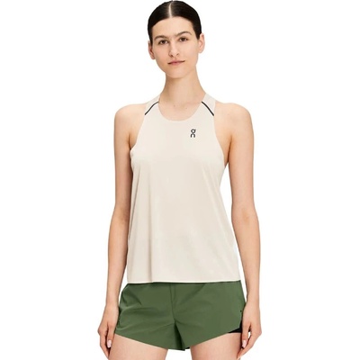 On Tank T Pearl Undyed White