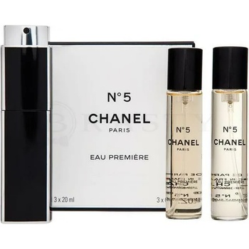 Image 1 of CHANEL No.5 Eau Premiere Twist & Spray (Refills) EDP 3x20 ml