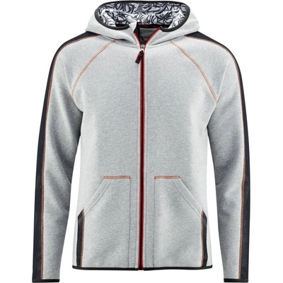 Red Chili Jolon zip Hoody grey melange