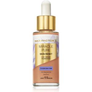 MAX Factor Miracle Pure Серум фон дьо тен цвят 60-80 Light To Medium 30ml