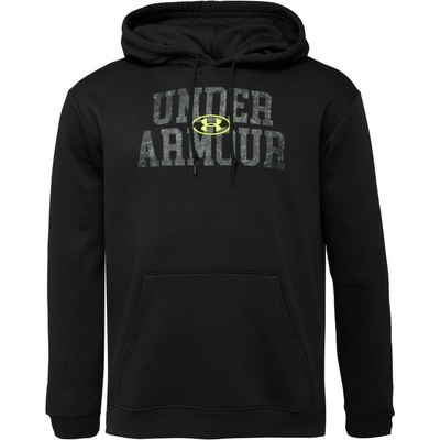 Under Armour UA Rival Flc Camo Fill Hdy čierna