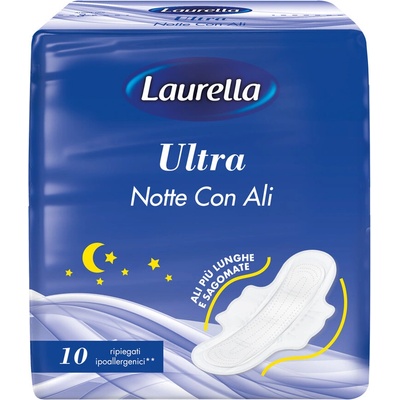 Laurella Ултра нощна превръзка с крилца 10БР (e-819819)