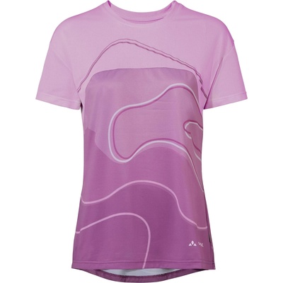 Vaude Дамска фланелка с къс ръкав за колоездене Vaude Women's Moab T-Shirt Vi Sport shirt - Magenta - размер 40 (EU) (116-6933-1613)