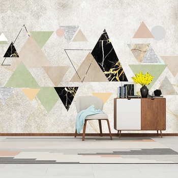 Art Gift Decor Фототапет Триъгълни Елементи