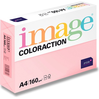 Image Coloraction barevný papír A4 160 g pastelově růžová – Hledejceny.cz