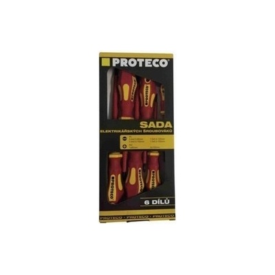 PROTECO 10.07-990-09 Sada skrutkovačov elektrikárskych 6-dielna (PL+PH)