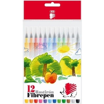 ICO Флумастери Ico Hedgehog 300 12 цвята (1608003-9580123001)