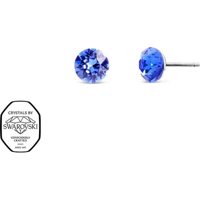 CRYSTalp Oceľové kôstky s kryštálom Swarovski Tubby Mini 4200.SAP.E