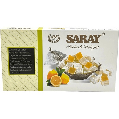 SarayTurkish Delight lokum citron 400 g