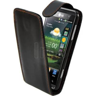 Flip Калъф за LG Optimus 3D P920 + Протектор