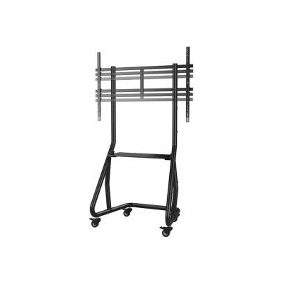 Hama Мобилна стойка за TV HAMA Trolley, 254 см (100 инча), 1000x600, Черен, HAMA-220875