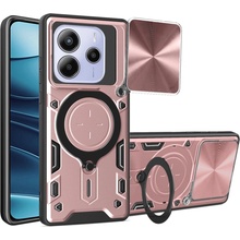 Techsuit CamGuard Pro pouzdro pro Xiaomi Redmi Note 14 5G – růžovo-zlaté Rose Gold