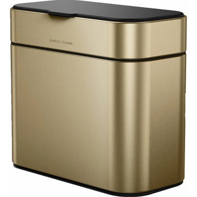 Simplehuman na kompostovatelný odpad z kuchyně – 4 l, matná zlatá, FPP CW1652
