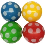 Plasto Ball Pvc топка, на точки, 120 мм plasto