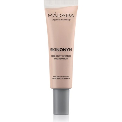 Mádara Skinonym Semi-Matte Peptide dlouhotrvající make-up s peptidy Rose Ivory 30 30 ml