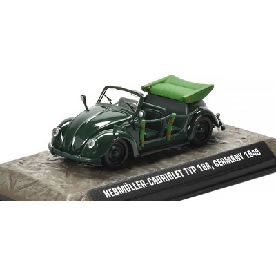Hebmuller Cabriolet Typ 18A Germany 1948 Atlas časopis s modelem 1:43