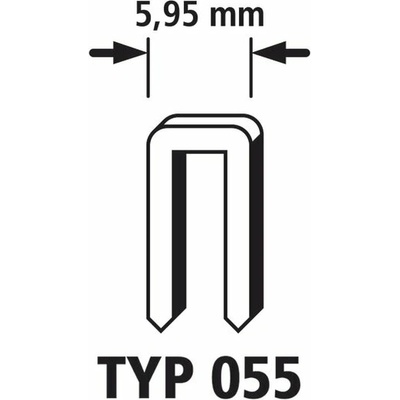 Wolfcraft Wolfcraft Úzké sponky do sponkovačky výška 15 mm 1200 ks 7166000