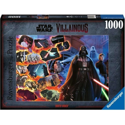 RAVENSBURGER Star Wars Villains Darth Vader 1000 dielov