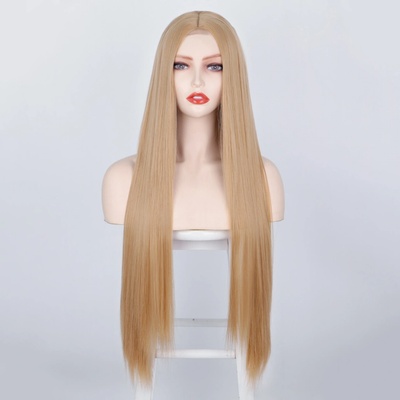 Piesková extra dlhá parochňa Arya so sieťkou lace front