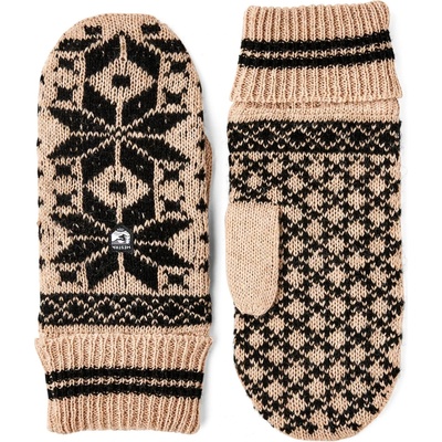 Hestra Ръкавици Hestra Isvik Mitt Gloves - Beige / Black - размер 6 (EU) (202-4994-0411)