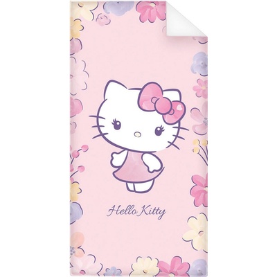 Herding PLÁŽOVÁ OSUŠKA 75x150 cm biela pink Kúpeľňový textil