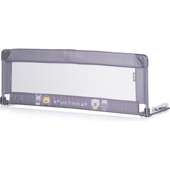 KOSI Преграда за легло ПРИЯТЕЛИ сива (korail0241fr)