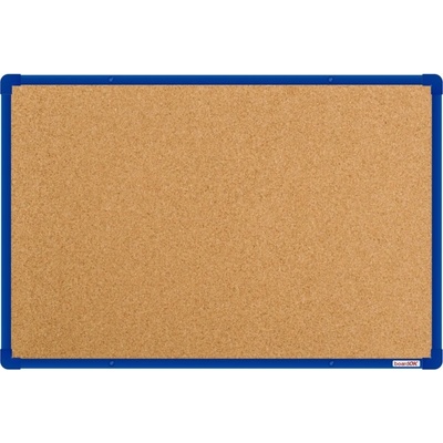 VMS VISION, s.r.o. Korková nástenka boardOK s modrým rámom 600 x 900