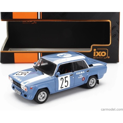 Ixo-models Lada fiat 2105 Vfts N 25 Rally Pribram 1986 Vaclav Chlustina Miroslav Hrbek Světle Modrá 1:43