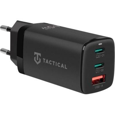 Tactical FLASHBANG 2.0 мрежово зарядно устройство с USB+2 Type-C изхода, 65 W, бързо зареждане, ЧЕРНО 57983128884 (57983128884)