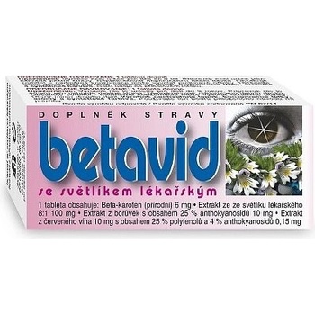 Betavid se světlíkem lékařským 60 tablet