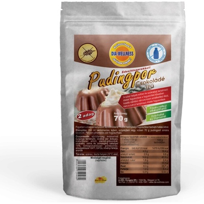 Dia Wellness Čokoládový puding studený bezlepkový 70 g