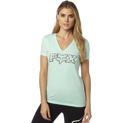 FOX Remained Vneck Ss Tee H2O 438
