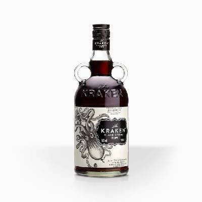Kraken Black Spiced Rum 40% 0,7 l (čistá fľaša)