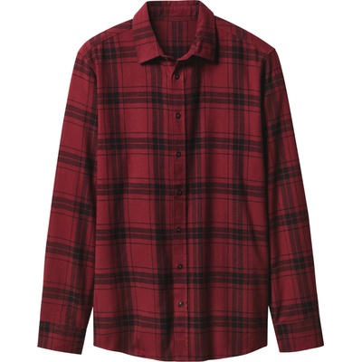 esmara Men pánská flanelová košile kostka/červená – Zboží Dáma