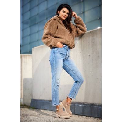 Awama Woman's Jacket A533 Brown