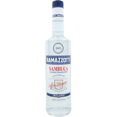 Ramazzotti Sambuca 38% 0,7 l (čistá fľaša)