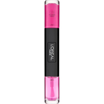L'Oréal LOreal Paris Infallible Лак за нокти 2-в-1 036 Fucshia Riots 2 x 5 ml