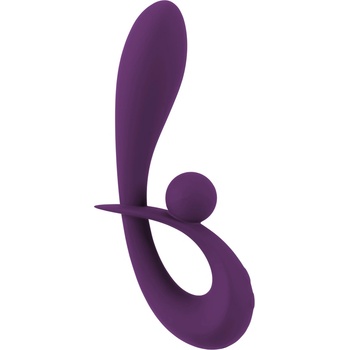 Image 1 of Sweet Smile Clit Ball Vibrator Purple