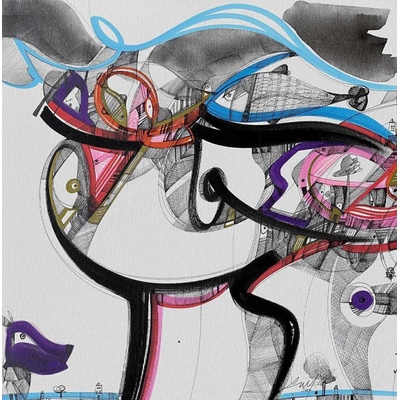 Luka Brase – Middle East, 2022, 50x50 cm