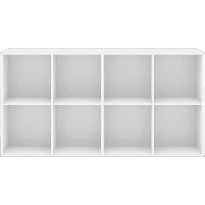 Biely modulárny policový systém 136x69 cm Mistral Kubus - Hammel Furniture