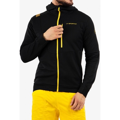 La Sportiva Mood hoody Zip black /Yellow – Zboží Dáma