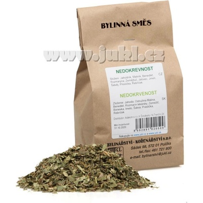 Jukl bylinná směs NEDOKREVNOST 100 g