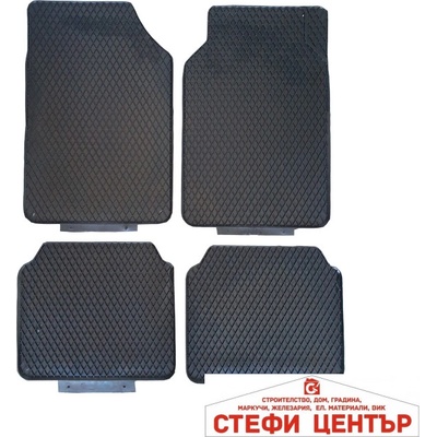 Paolo Гумени стелки универсални черни 11306-4бр/к-т (51008)