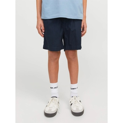 Jack and Jones Анцуг Jack and Jones Kids' Linen Woven Tracksuit Shorts - Dark Navy