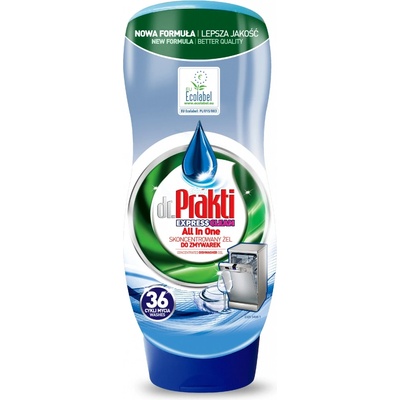 Dr. Prakti All in 1 gél do umývačky riadu 720 ml