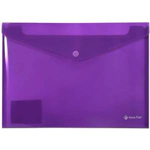 Panta Plast Чантичка за документи a4, pp, патент, panta plast, неоново лилаво 0410-0085-15 (0410-0085-15)