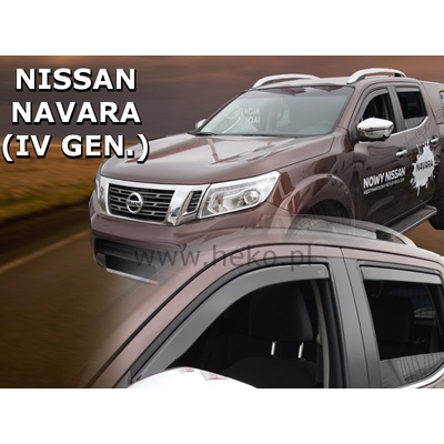Deflektory - Nissan Navara NP300 IV 2014