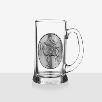 Image 1 of Gerz Халба за бира с метална гравюра конник dg015