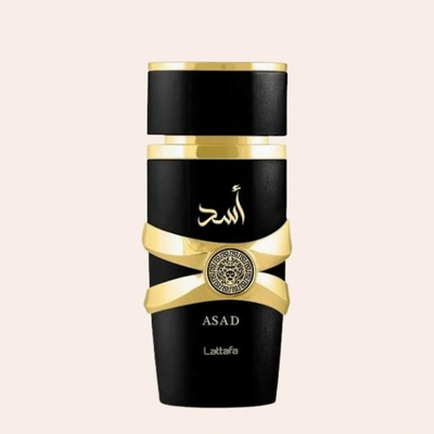 Lattafa Asad EDP 100 ml + deospray 200 ml + osvěžovač vzduchu 300 ml