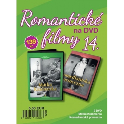 Romantické filmy na č. 14 DVD